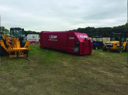 Large Red Commercial Skip