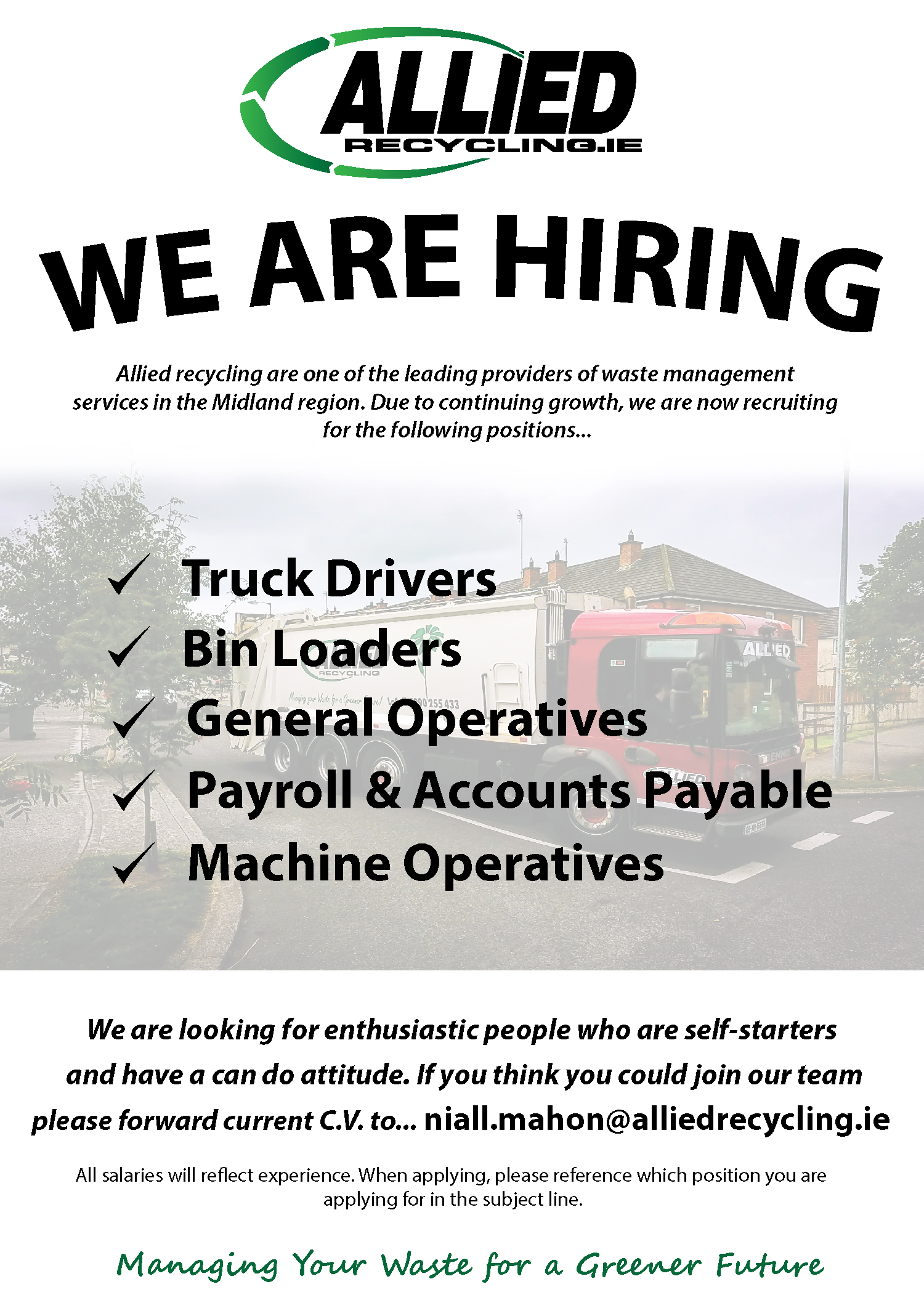 We Are Hiring!!!