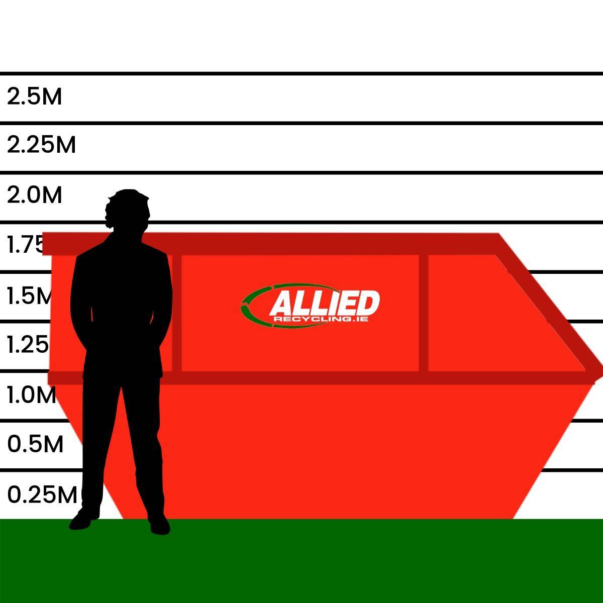 Red Allied Domestic Skip