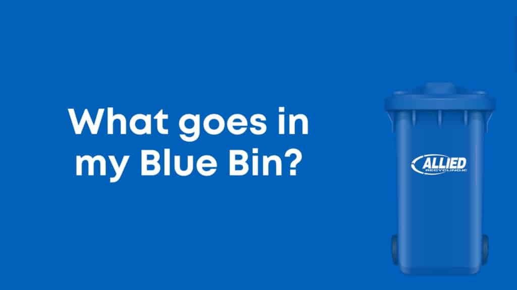 Allied blue bin